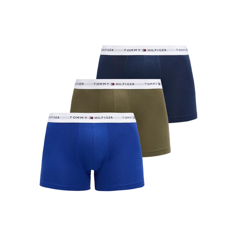 Tommy Hilfiger Underwear Boxerky modrá / námornícka modrá / olivová / 67573146