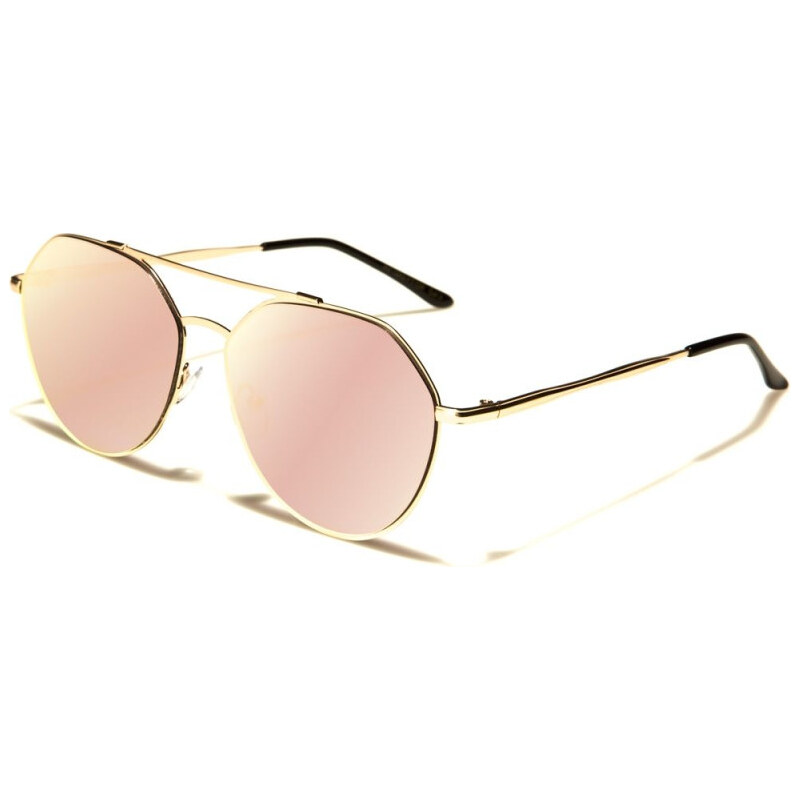 Olympic eyewear AVIATOR Ploché dámske Slnečné okuliare ružové 65225319