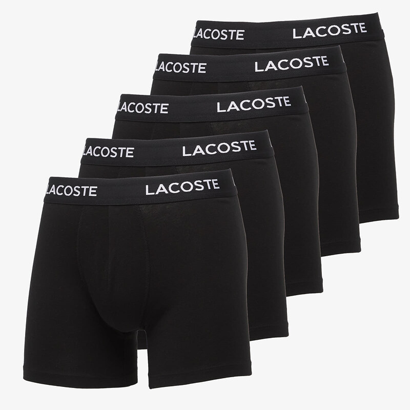 Boxerky LACOSTE 3 Packs Boxer Brief Black L 69073023