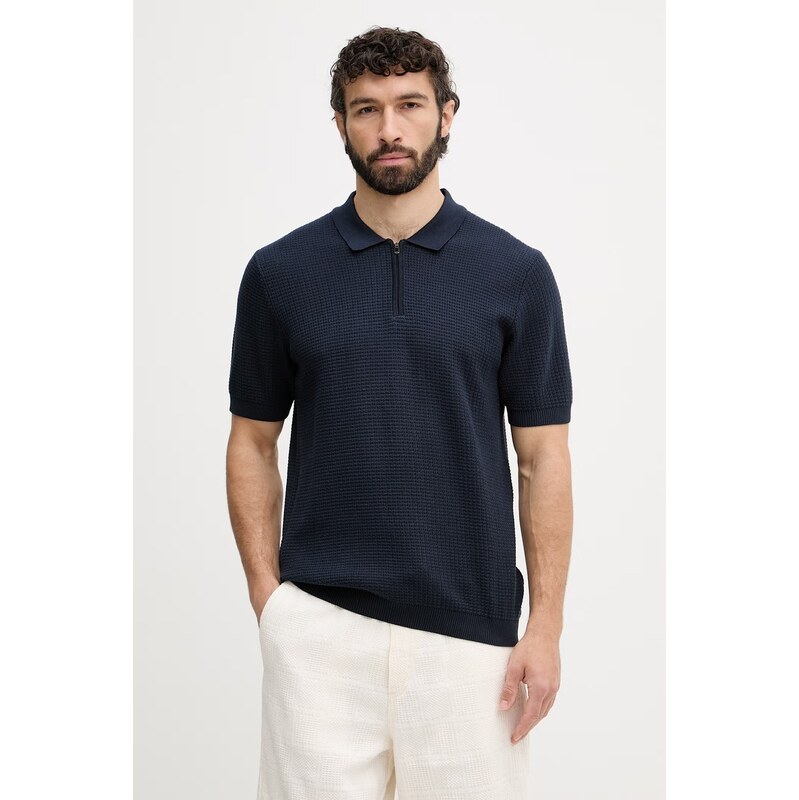 Joop! úpletové polo tričko pánske bavlnené 68714482