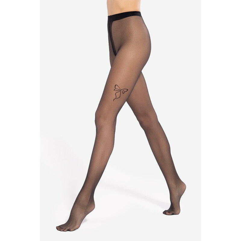 E-shop Pančuchy s mašľou ART TATTOO 09 20 DEN Gatta