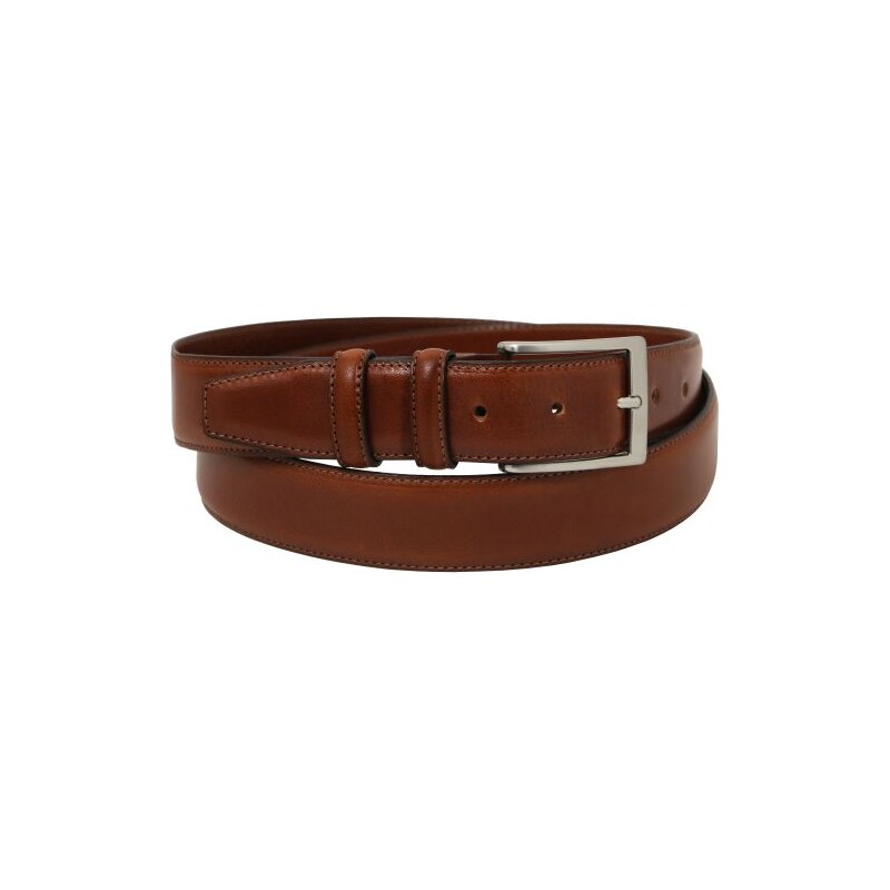 E-shop Tuscany Leather Klasický pánsky opasok z celozrnnej kože, šírka