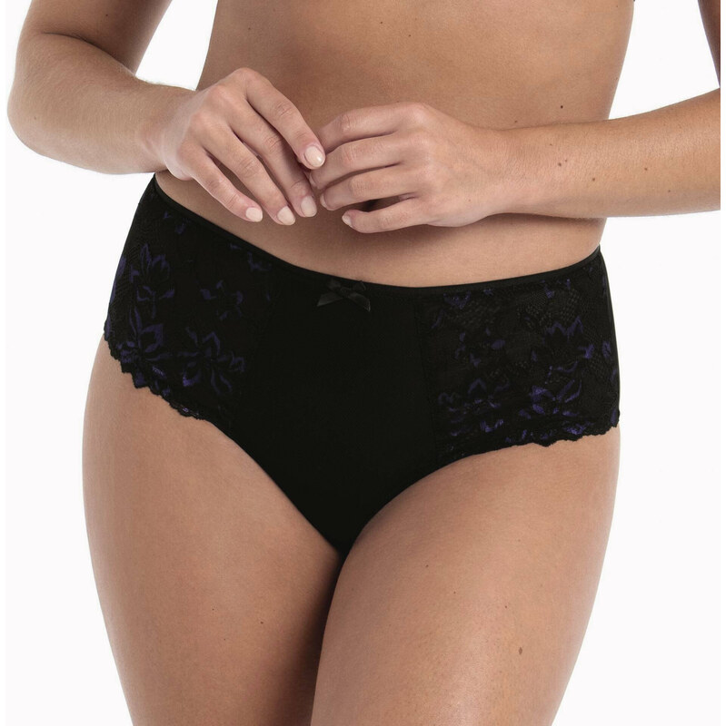 E-shop Suzette nohavičky vyššie+ 1953 čierna - RosaFaia