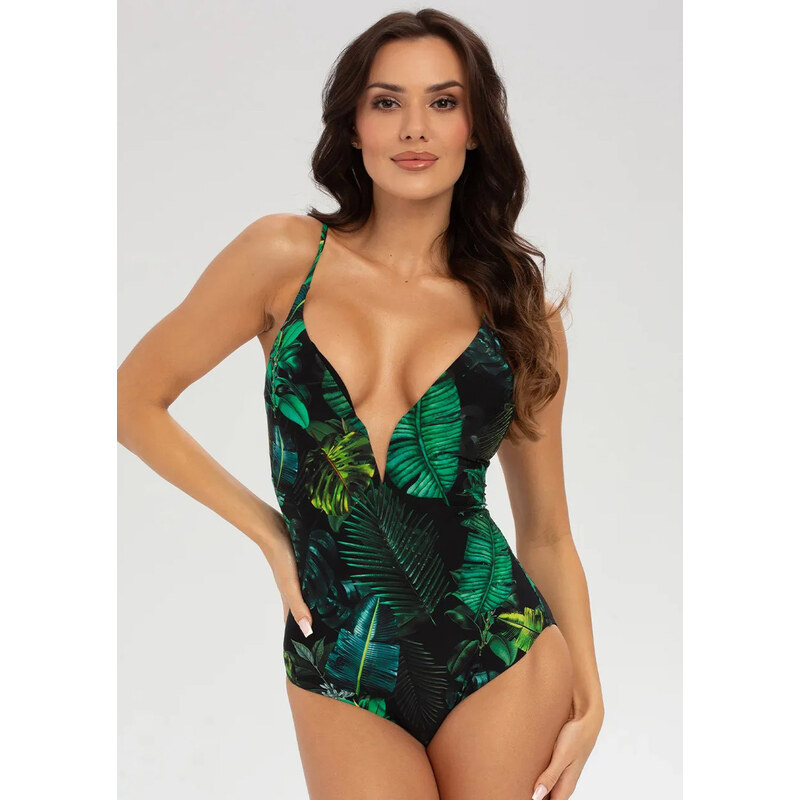GATTA Dámske plavky Jungle-swimsuit green L 68719585