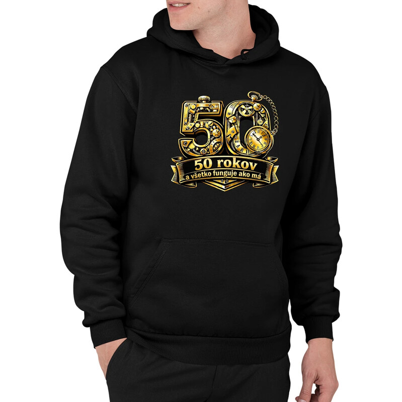 E-shop Garibald 50 rokov a všetko funguje ako má - pánska mikina s
