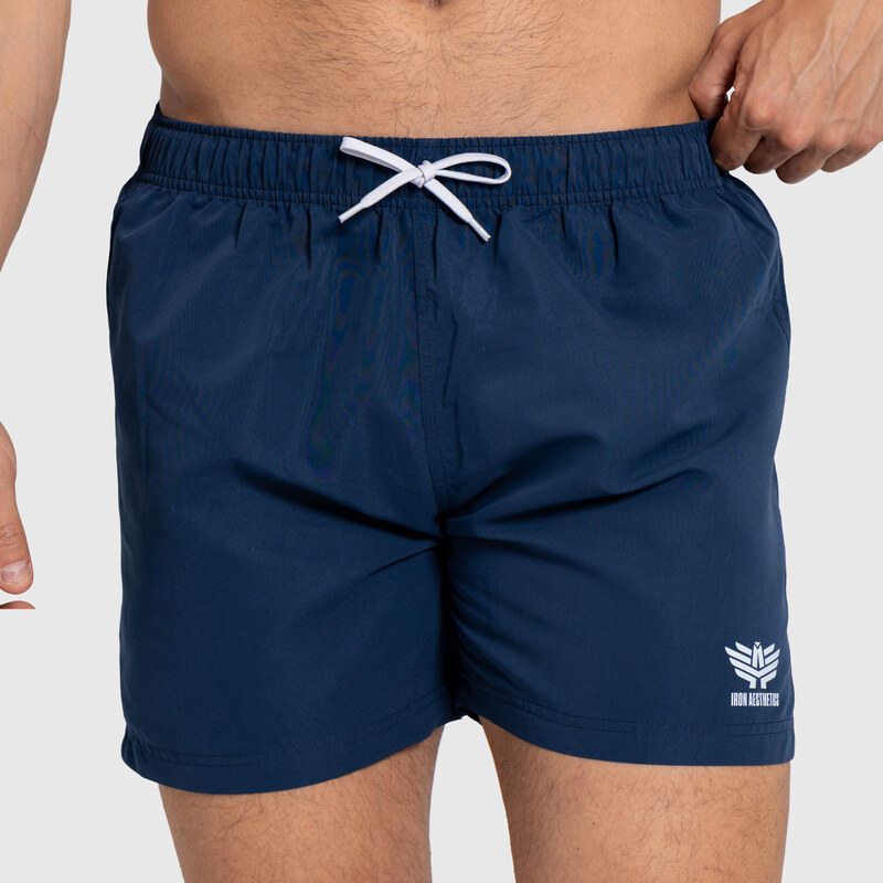 Pánske plavecké šortky Iron Aesthetics Sunshine, navy 68730511