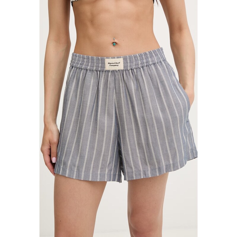 Rip Curl šortky dámske z viskózy BEACH DAYS PINSTRIPE 68735310