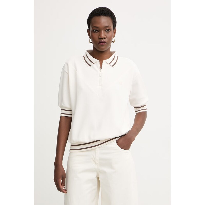 E-shop Armani Exchange polo tričko dámske s viskózou