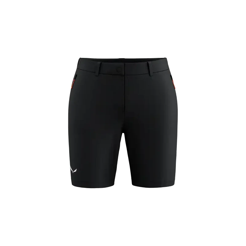 E-shop Salewa Puez Talvena Durastretch dámske kraťasy Black Out vel. L