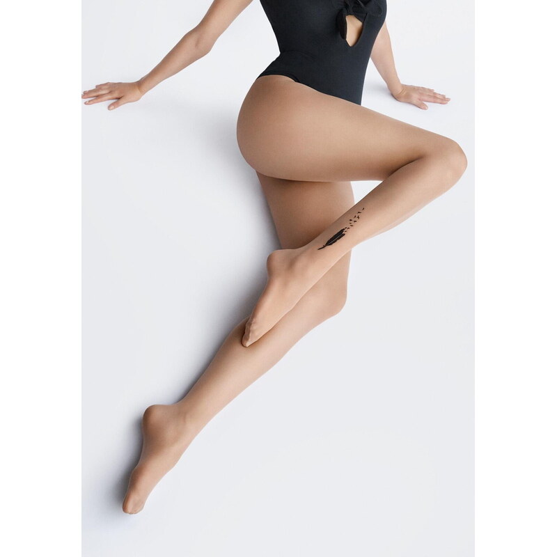 Dámske pančuchy s čiernym pierkom ALLURE C05 20 DEN Marilyn 67582155