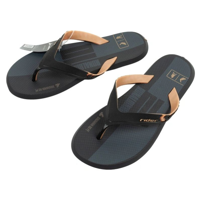Športová obuv Rider pánske R1 Prime pohodlné žabky black 68744589