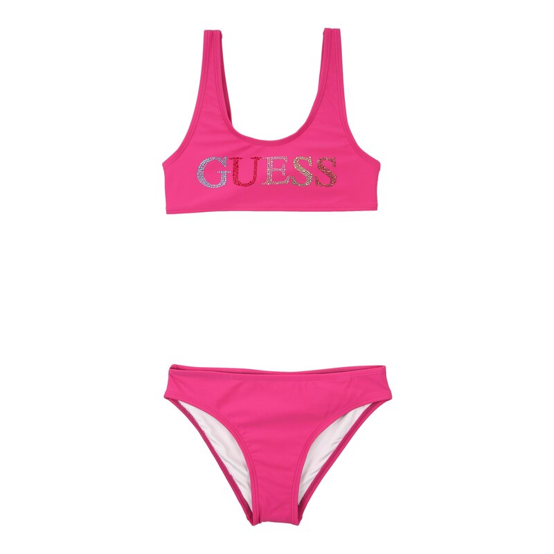GUESS Jednodielne plavky fuksia 68747234
