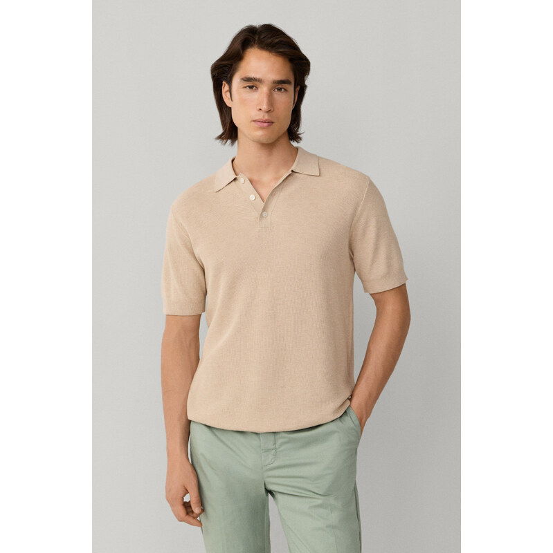 SVETER HACKETT LONDON HONEYCOMB SS POLO 68745031
