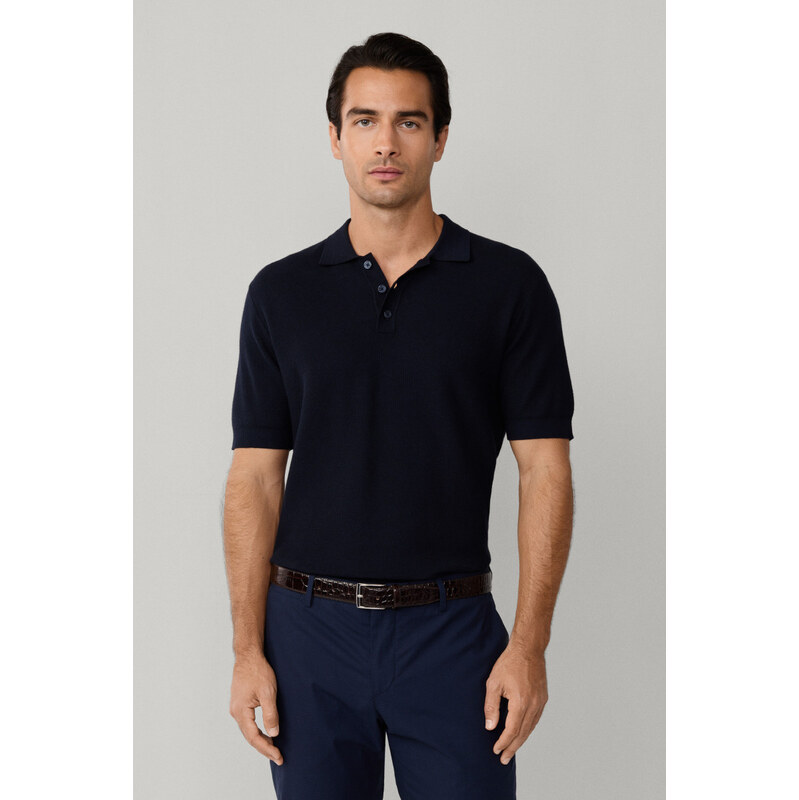 SVETER HACKETT LONDON HONEYCOMB SS POLO 68745032
