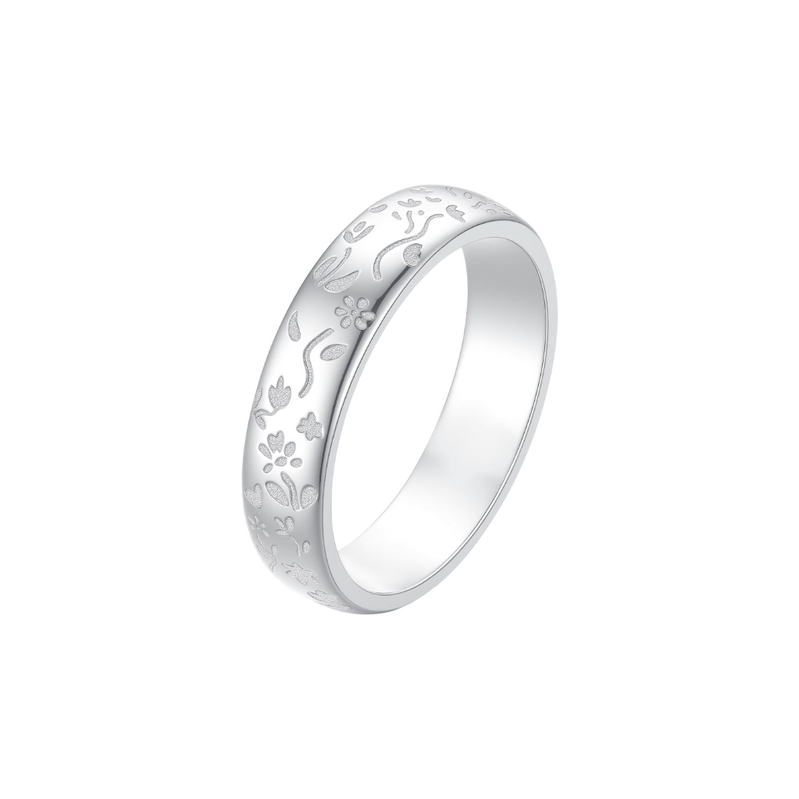 Olivie Stříbrný prsten FLORÉ 10023 68754855