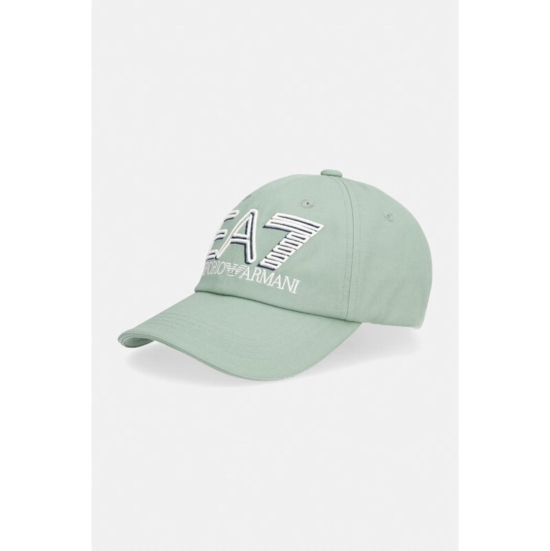 E-shop EA7 Emporio Armani bejzbalová čiapka bavlnená