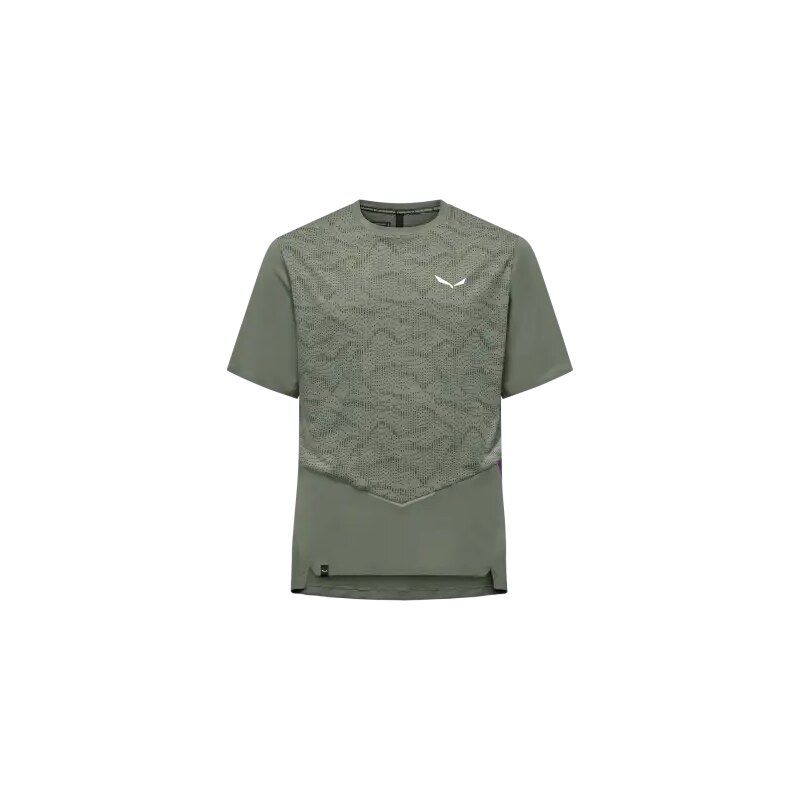 E-shop Salewa Pedroc Tech Dry pánske tričko krátky rukáv Foaded green
