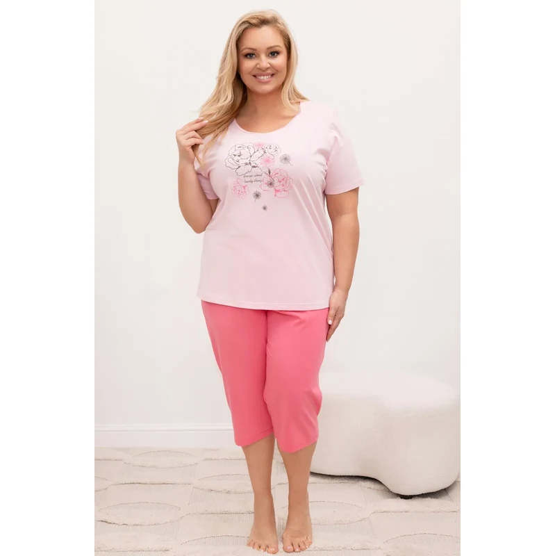 Dámske pyžamo Regina 4007 2XL-3XL 68773346