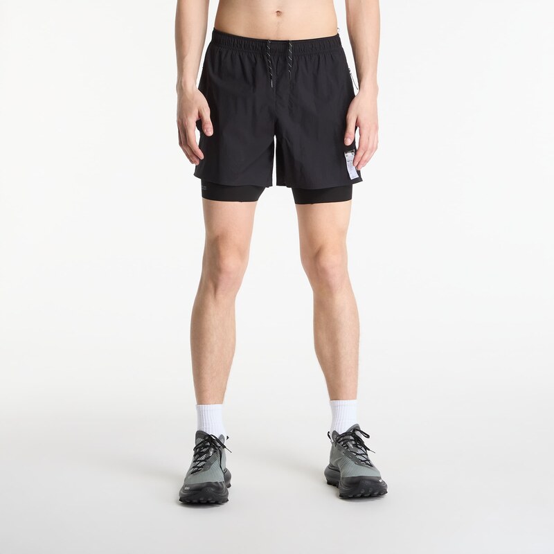 Šortky Satisfy Rippy Cordura 5 Trail Shorts Black M 68775470