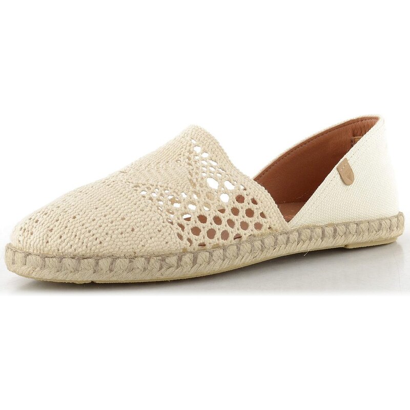 Verbenas vykrojené espadrilky Carmen crudo 0300580561 68773574
