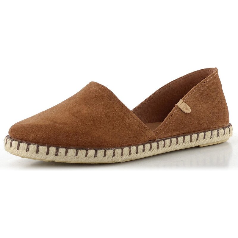 Verbenas vykrojené espadrilky Carmen moccha 0300580001 68773577