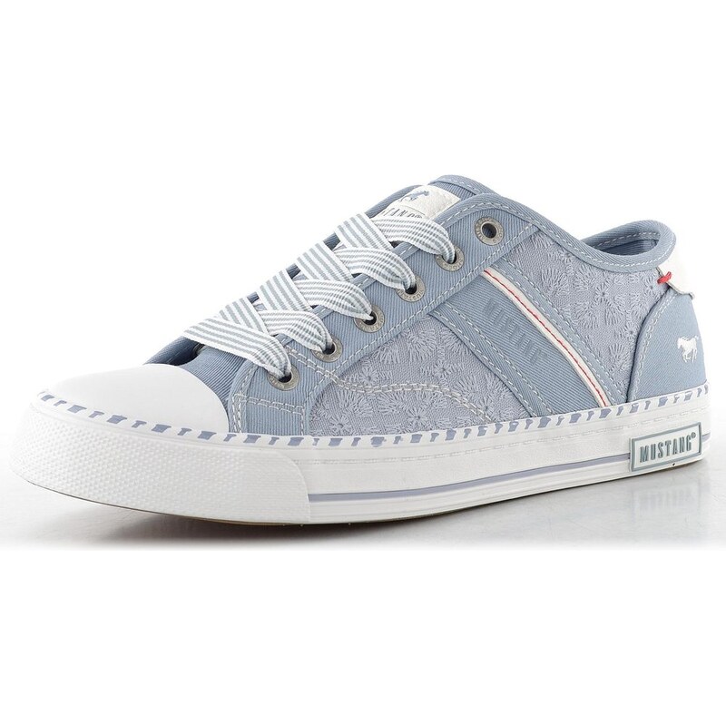 E-shop Mustang plátené tenisky jeans 26M0152003