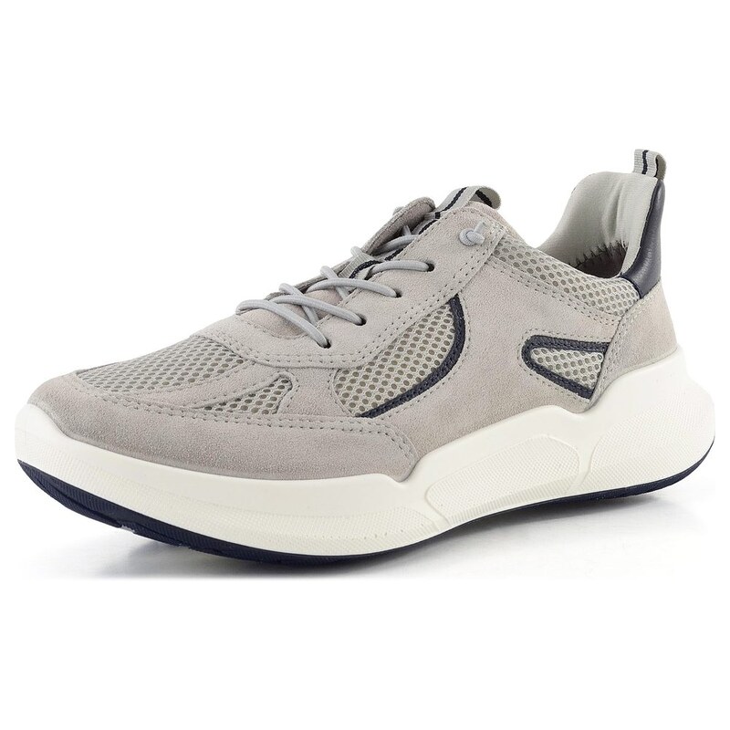 Ara pánske široké nazúvacie tenisky Motion pebble/blau 11-34201-14 68773618