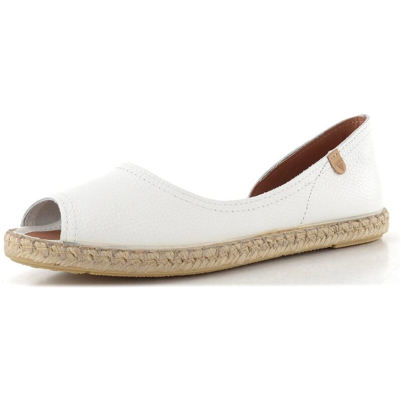 Verbenas vykrojené espadrilky s otvorenou špičkou Cruz blanco 68773638