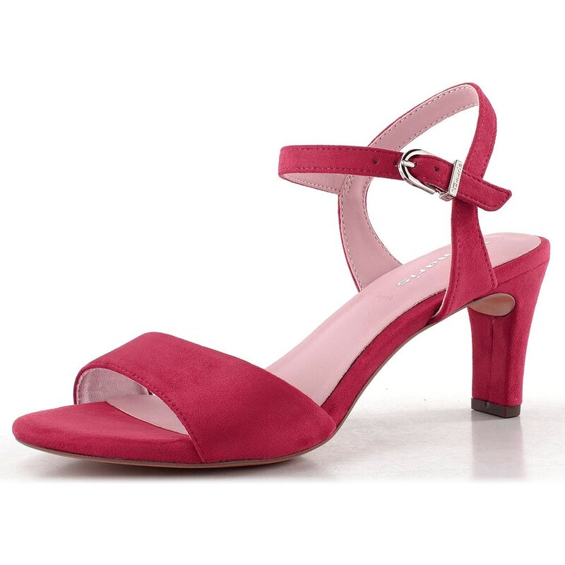 Tamaris sandále na podpätku red 1-28028-42 68773761
