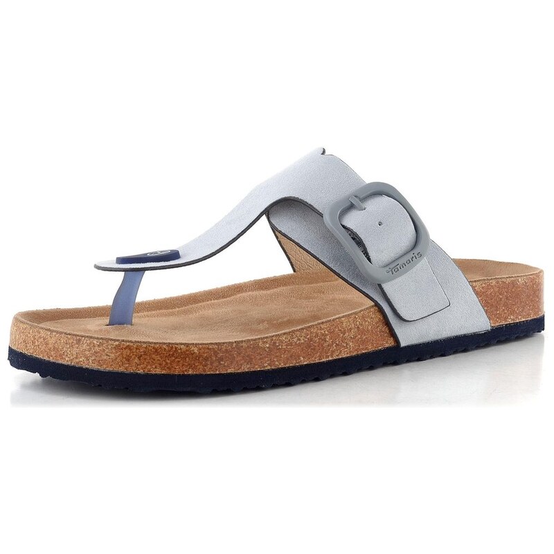 Tamaris textilné šľapky/žabky light blue 1-27400-46 68773902