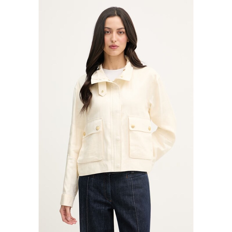 Tommy Hilfiger bunda dámska ľanová 68787730