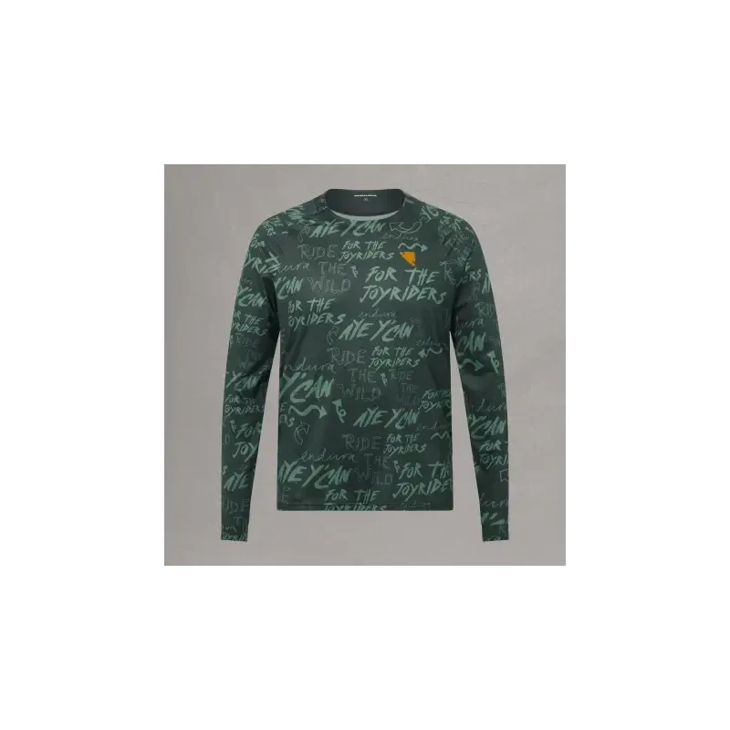 E-shop Endura Singletrack pánsky dres dlhý rukáv Carbon Grey vel. M
