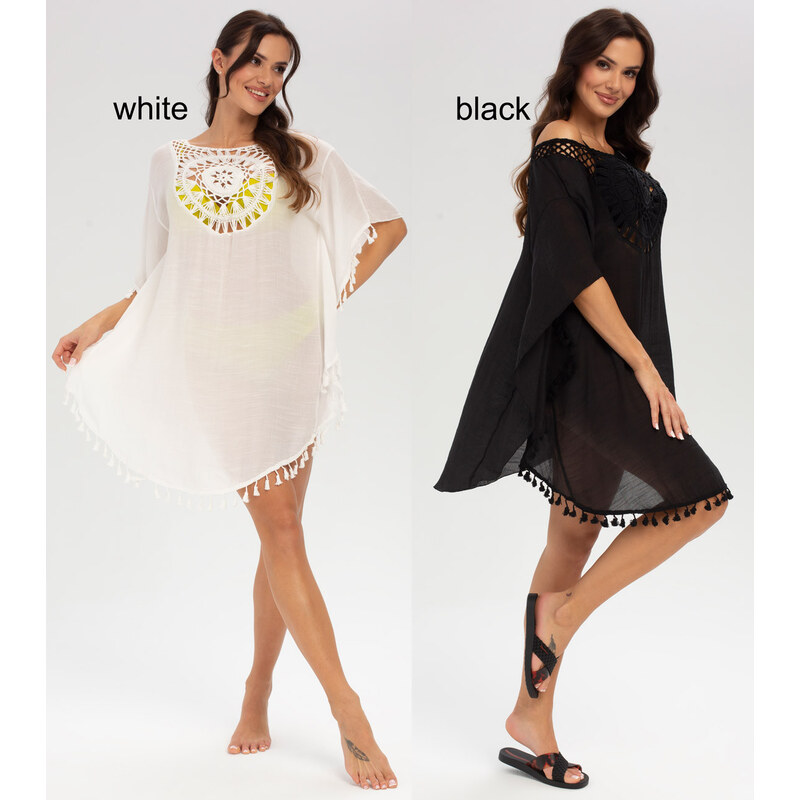 GATTA Dámske pareo Sunset-pareo black uni 68782973