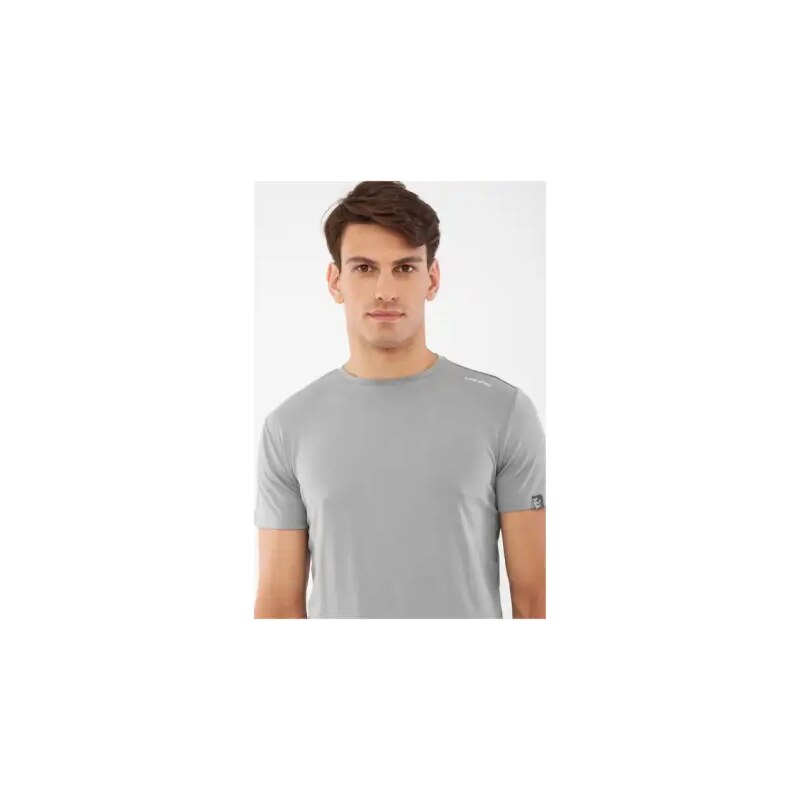 E-shop Viking Lenta Bamboo pánske tričko krátky rukáv Grey vel. L