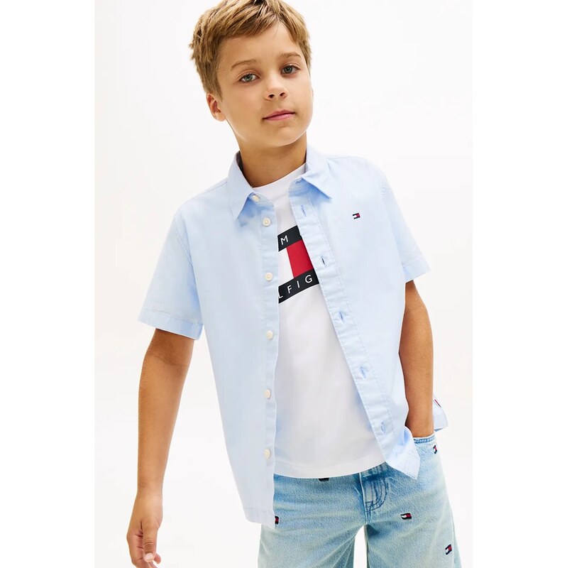 Tommy Hilfiger košeľa detská bavlnená 68788164