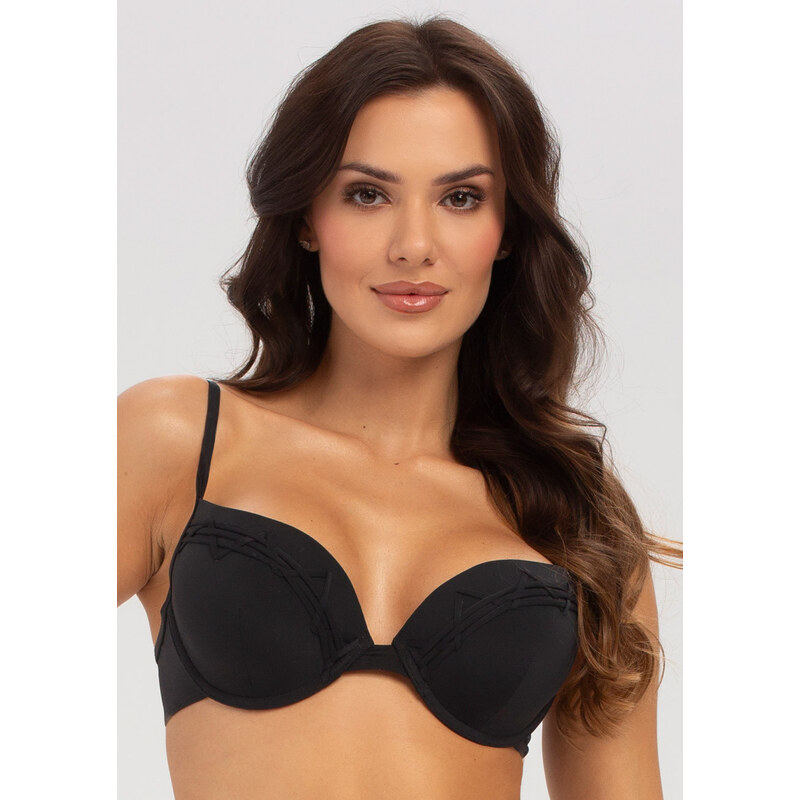 GATTA Dámske plavky Lime-BL-bra black 70C 68788032