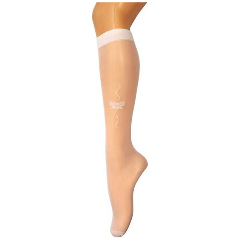 E-shop Gatta Podkolienky Alice-pod-vz.42 bianco uni