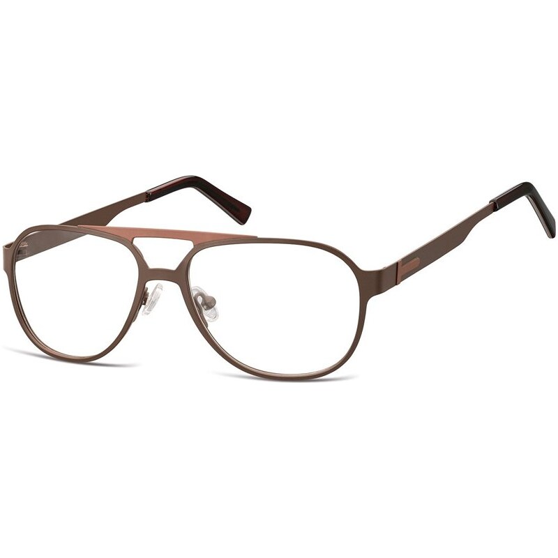 Montana Okuliare bez dioptrii z nerez ocele Aviator Samwell Bronzovej 68791258