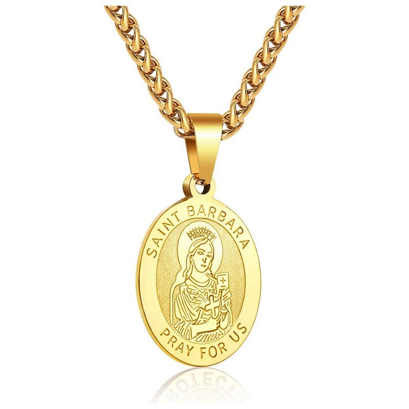 E-shop Impress Jewelry Prívesok z chirurgickej ocele Svätá Barbora