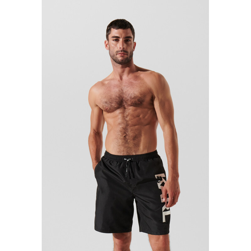 E-shop PLAVKY KARL LAGERFELD KARL LOGO LONG BOARDSHORTS