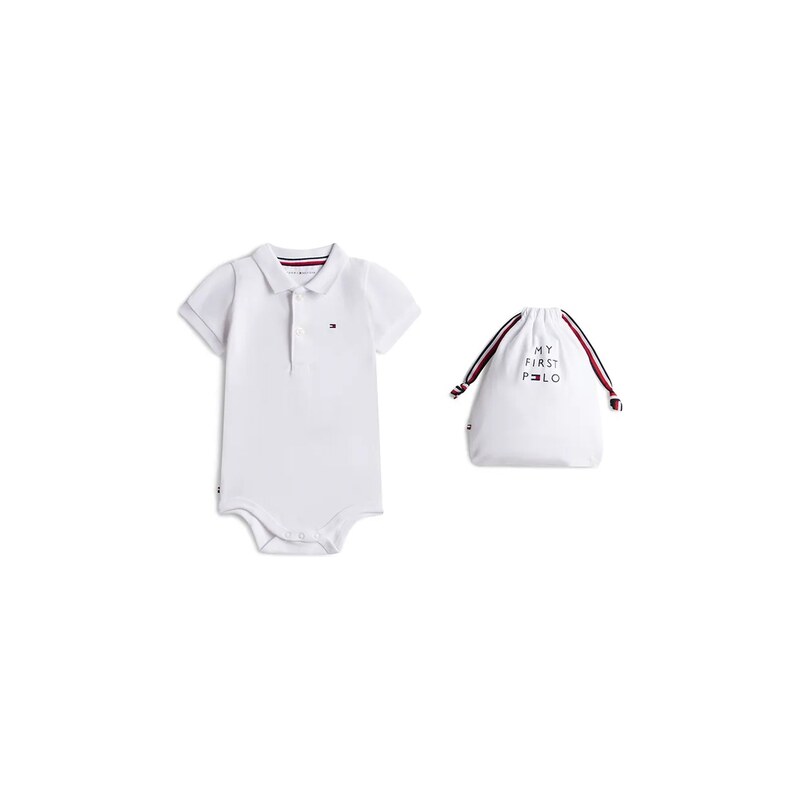 E-shop Tommy Hilfiger body detské bavlnené s elastanom