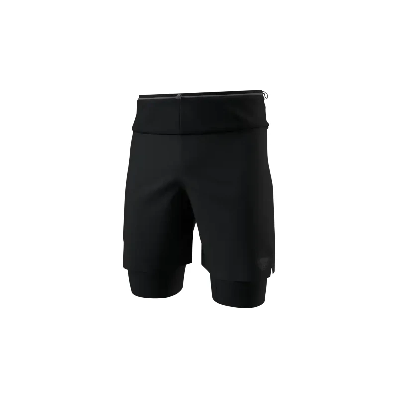E-shop Dynafit Ultra 2v1 pánske bežecké kraťasy Black Out vel. M