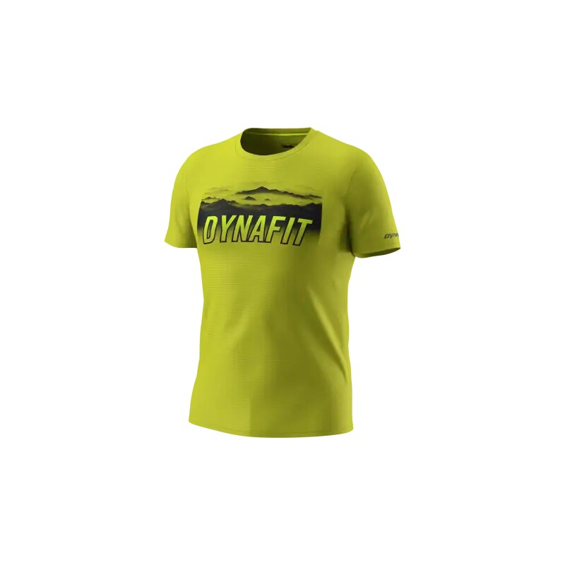 E-shop Dynafit Transalper Graphic pánske tričko krátky rukáv Golden