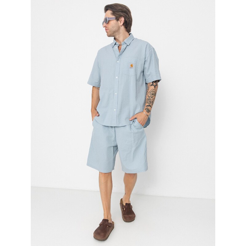 E-shop Carhartt WIP Toland (toland stripe/blue fog)modrá