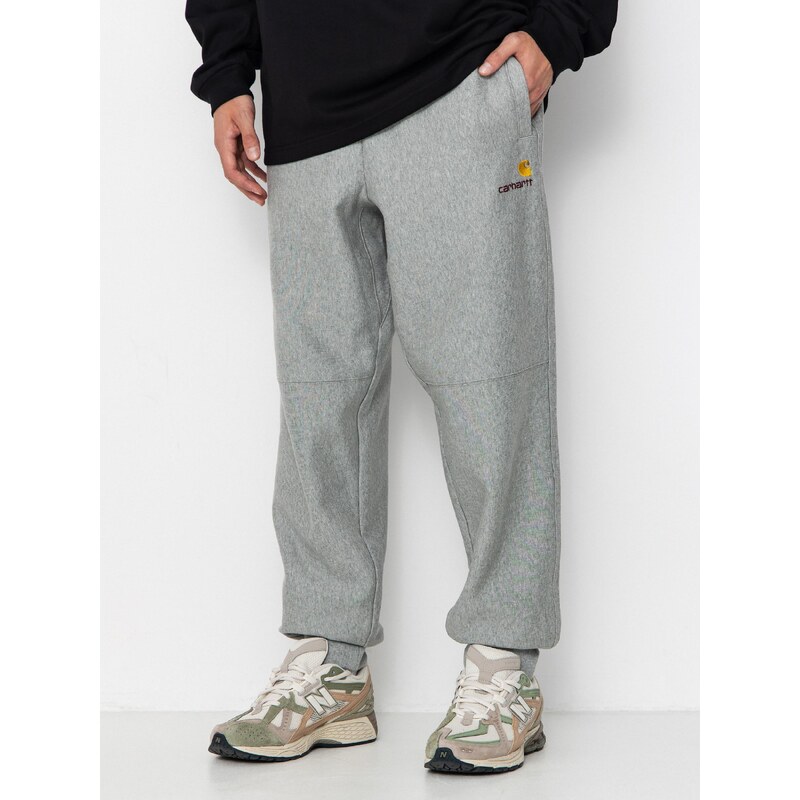 Carhartt WIP American Script Jogging (grey heather)šedá 68807295