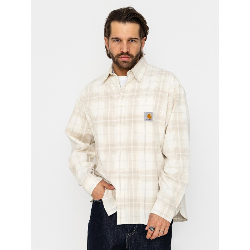 E-shop Carhartt WIP Wilber (wilber check/natural)béžová