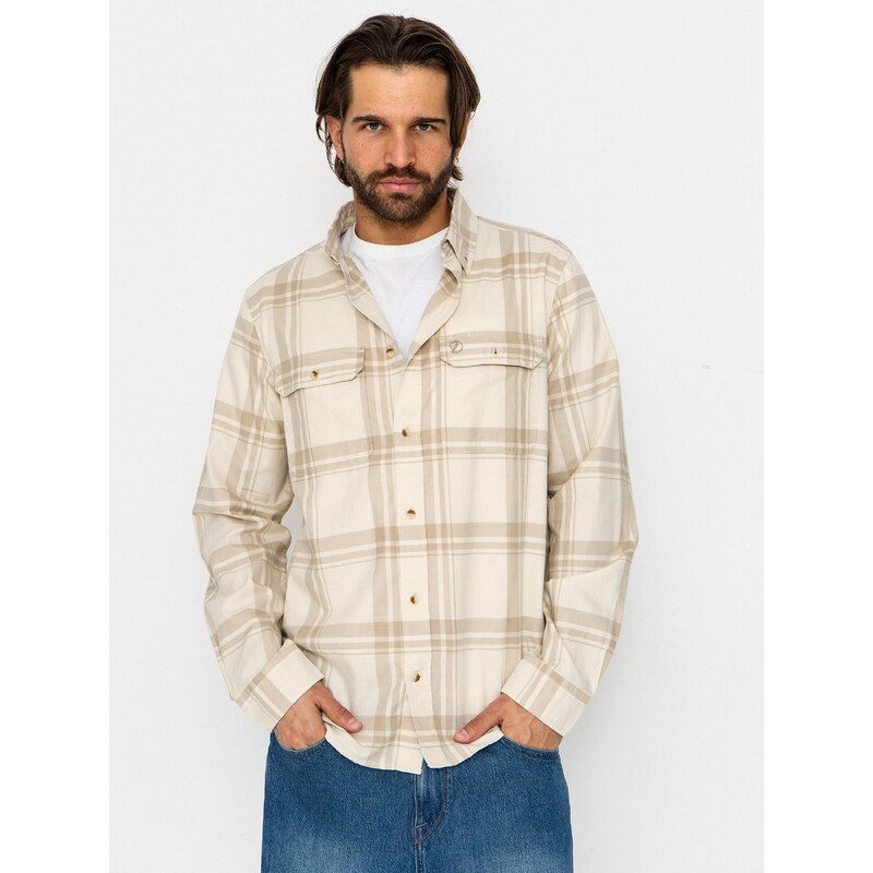 E-shop Fjallraven Ovik Lite Flannel (chalk white/fossil)béžová