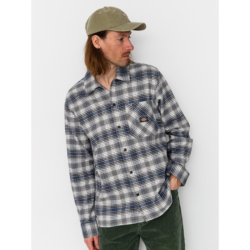 E-shop Dickies Forest Check (charcoal)šedá
