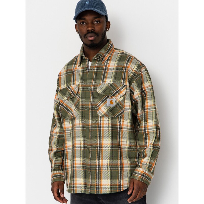 E-shop Carhartt WIP Tunick (tunick check/dollar green)zelená