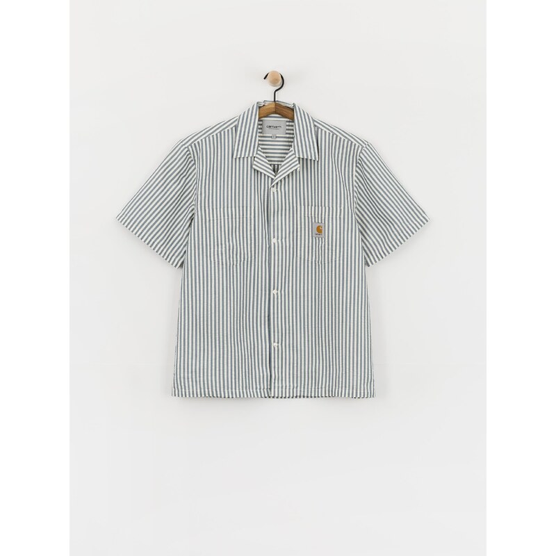 E-shop Carhartt WIP Leavel (leavel stripe/blue river/wax)šedá